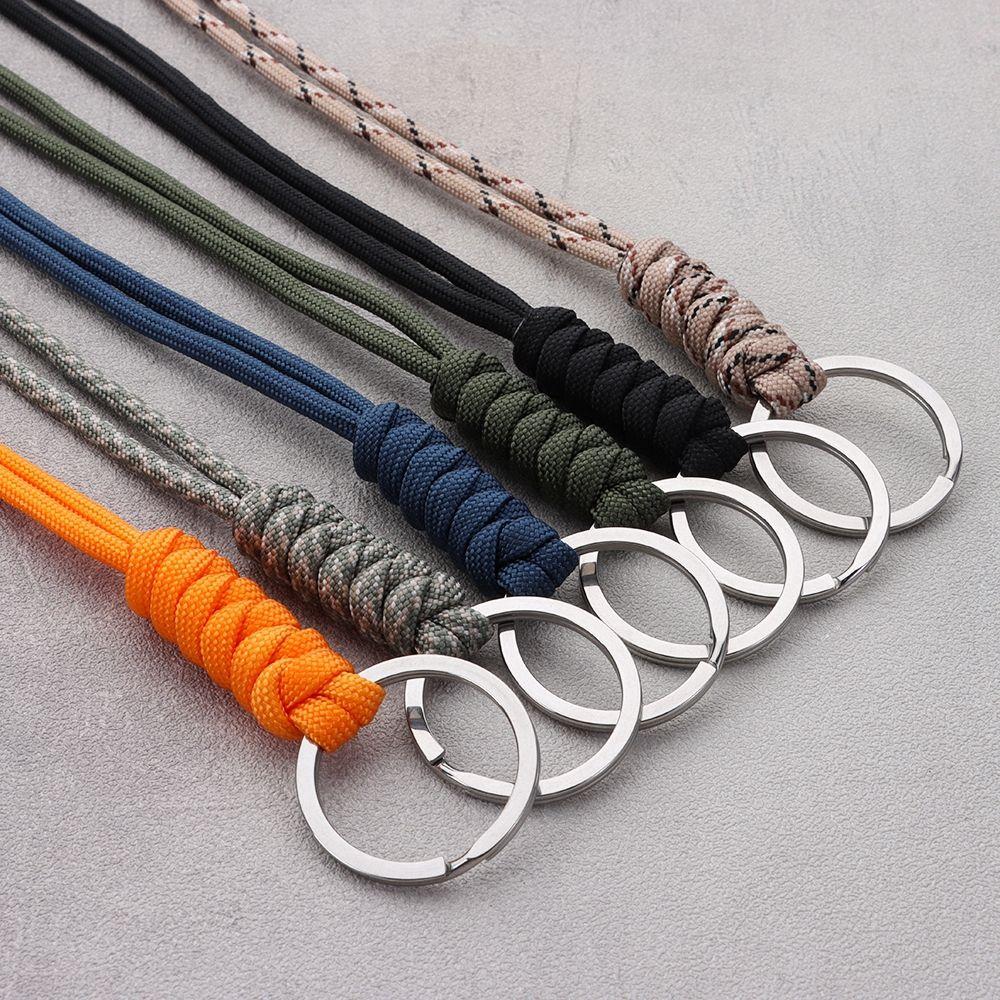 45cm/14cm Round Buckle 20 Styles High Strength Lanyard High Quality Backpack Key Ring  Outdoor Tool