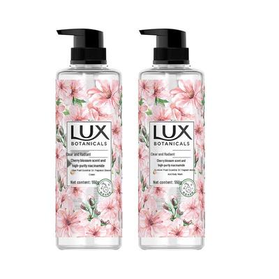Lux Ботаническая Эссенция Гель для душа с ароматом Двойная упаковка