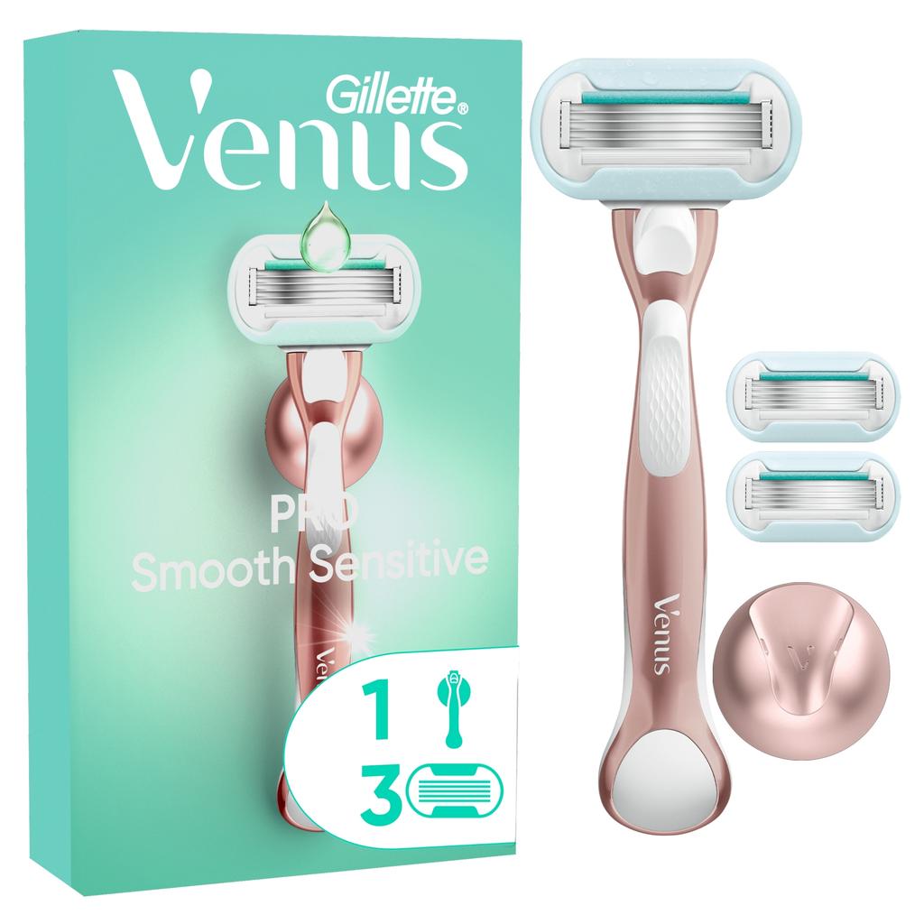 Gillette Venus Deluxe Smooth Sensitive Women' Razor, 1