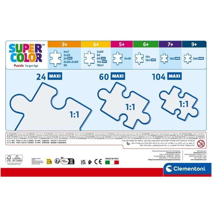 CLEMENTONI - 24 pièces Maxi - Iron Man and his awesome friends