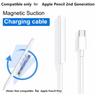 Type-C Stylus Pen Charger Fast Charging Power Adapter Pencil Charging for Apple Pencil 2 2nd Travel