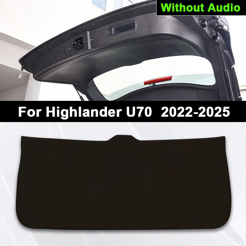 Для Toyota Highlander U70 U50 U40 2009-2025 Кожаная накладка на порог багажника Защита от ударов и грязи Коврик на дверь багажника