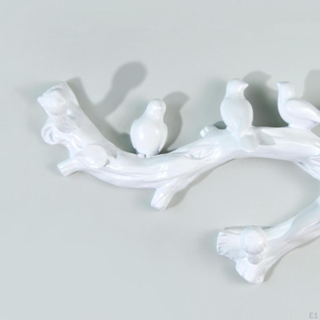 Крючки-вешалки из смолы в виде птиц Современные держатели для пальто, одежды, полотенец Стойка для организации дома Декор