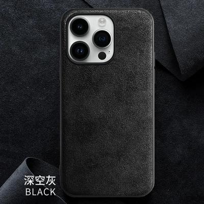 Премиальный чехол из замши Алькантара для iPhone 16 Pro Max 17 15 14 13 12 11 6 7 8 Plus Xs Max Xr SE 2022 Ударопрочный чехол