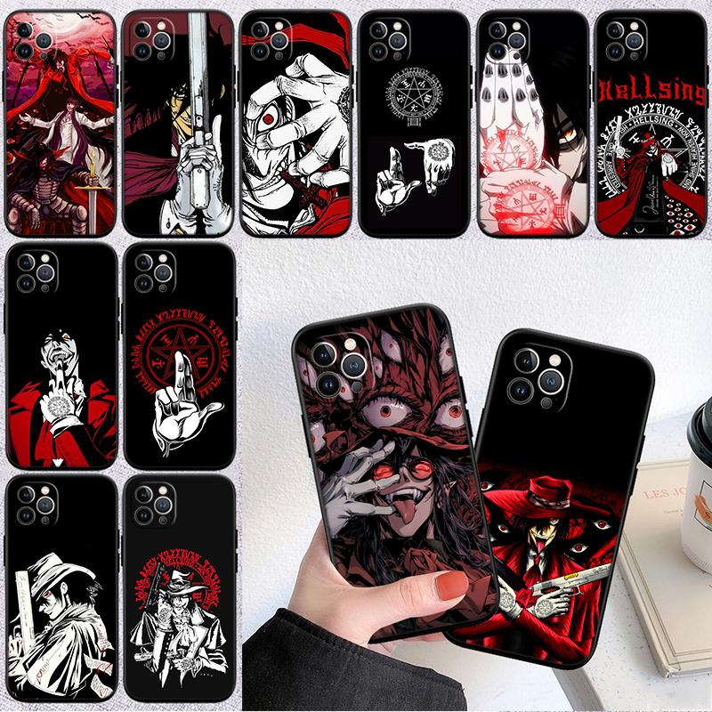 RP37 Hellsing New High-End Shell Phone Case for OPPO A3 Pro A72 A74 A76 A77 A77S A78 A79 A94 A95 A18 A40M A58