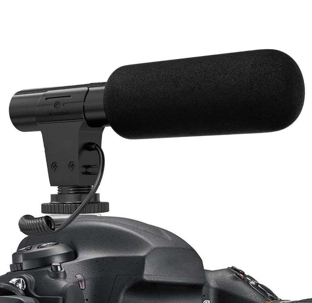 MITUKE Микрофонная губка для микрофона-пушки Ветрозащита микрофона Сменная губка Ветрозащита микрофона Видеосъемка о (120мм/Комплект 2)