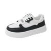2025 Spring Little White Shoes New Korean Version Ins Female Students Platform Heightening Sports Board Shoes Casual Street Shot G7702