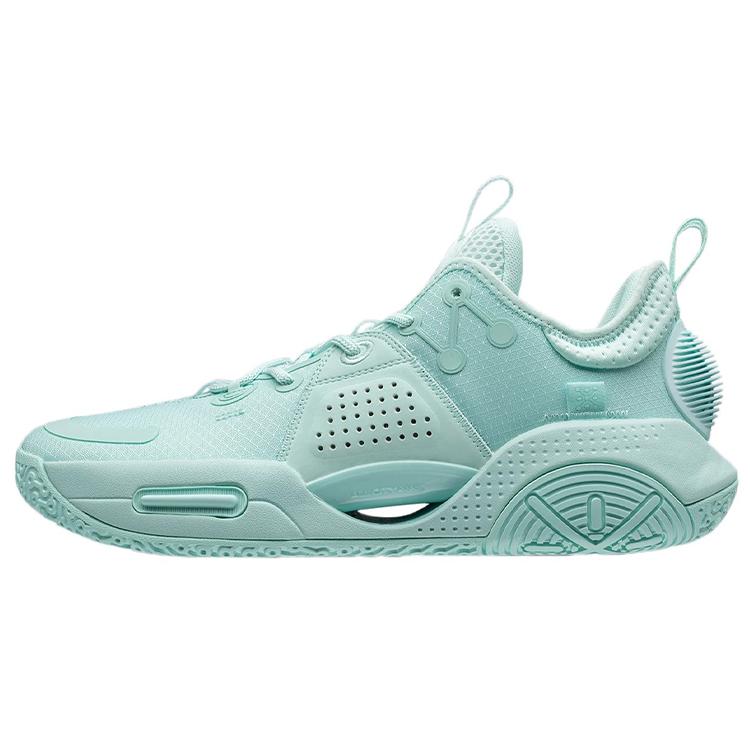 Баскетбольные кроссовки Li Ning All City 9 V1.5 Мужские Низкие Зеленый Цвет Волна ABAR077-11