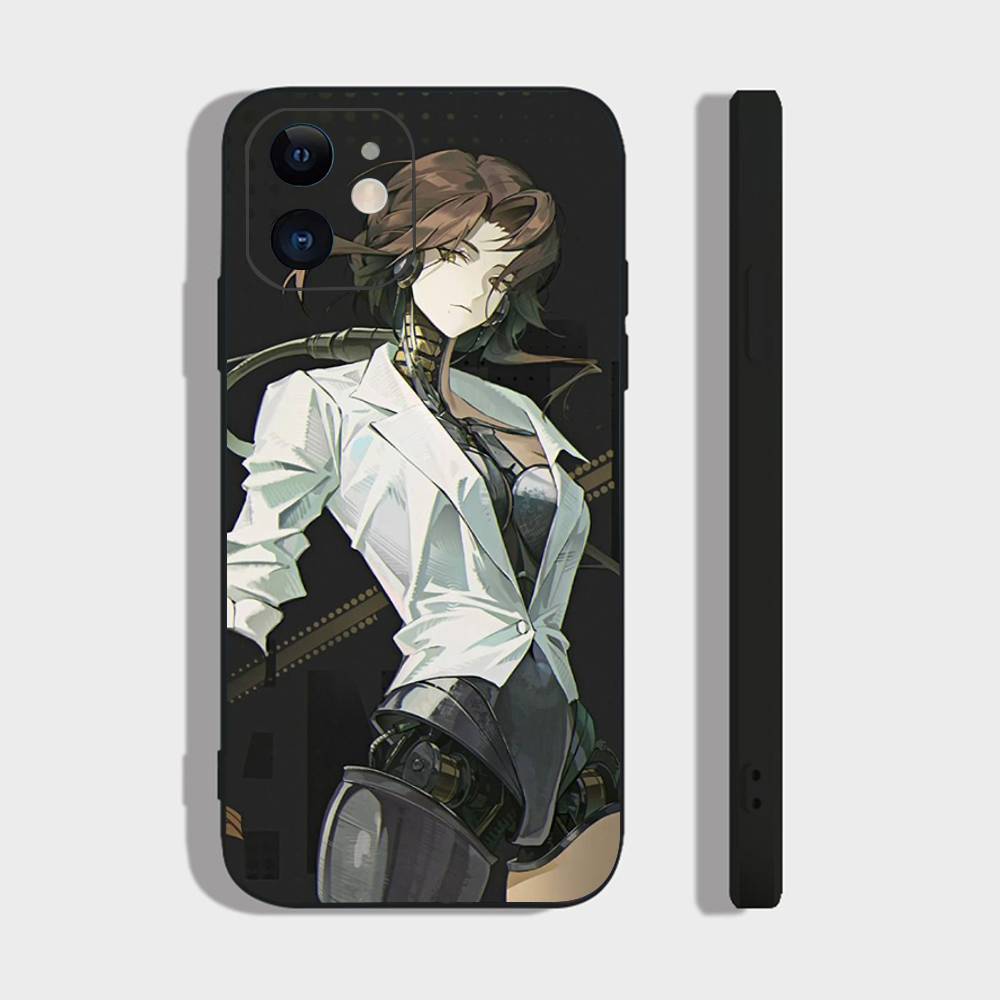 Чехол для телефона Lucy Animated Game R-Reverse 1999 для iPhone 17 Air 16 15 14 13 Pro Max 11 12 Черный Силиконовый Чехол