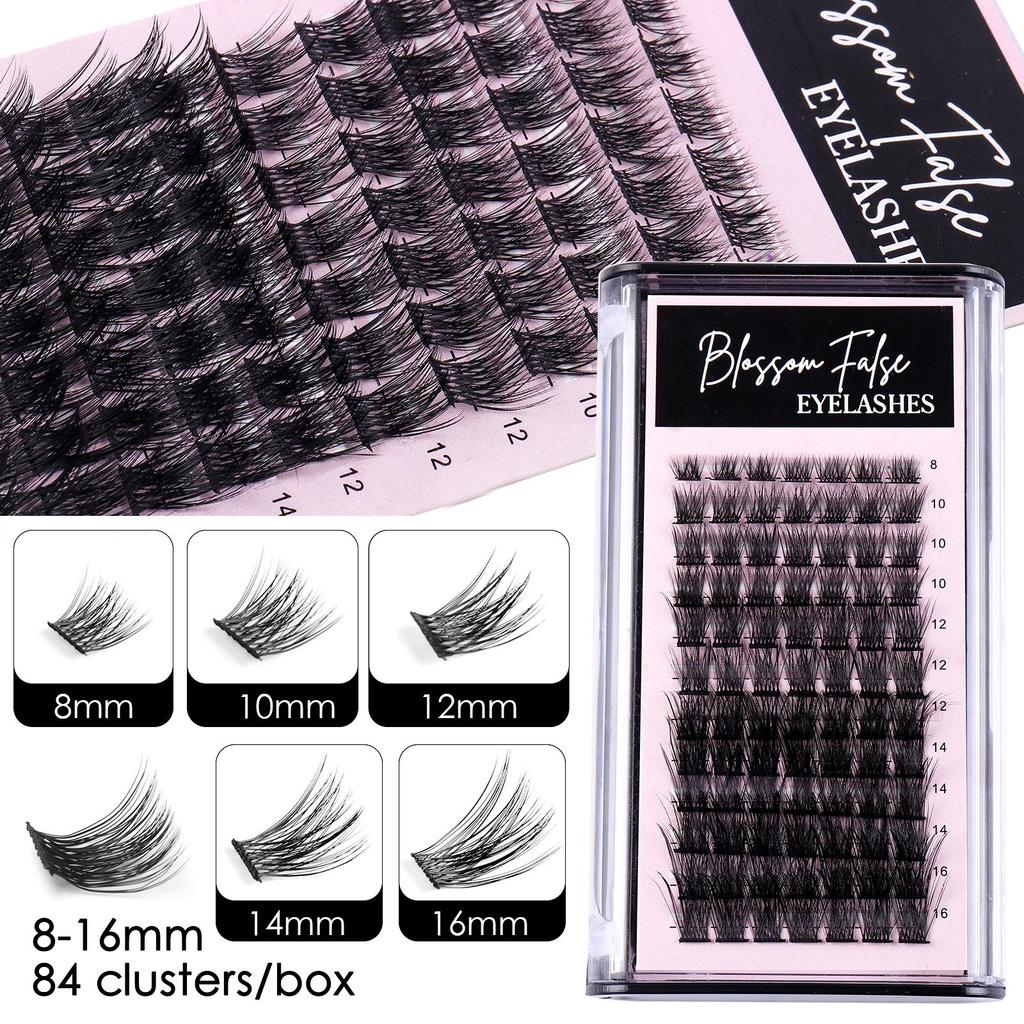 Накладные пучки ресниц, отдельные кластеры, наращивание ресниц, сегментированные накладные ресницы из искусственной норки, натуральные мягкие