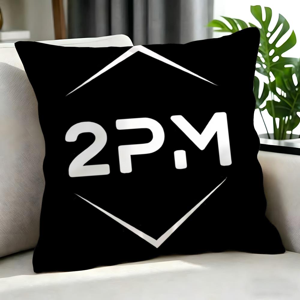 Стиль Kpop 2Pm Наволочка для подушки Набор наволочек 4 шт. 50x50 45x45 40x40 Декоративная наволочка для дивана Домашний декор