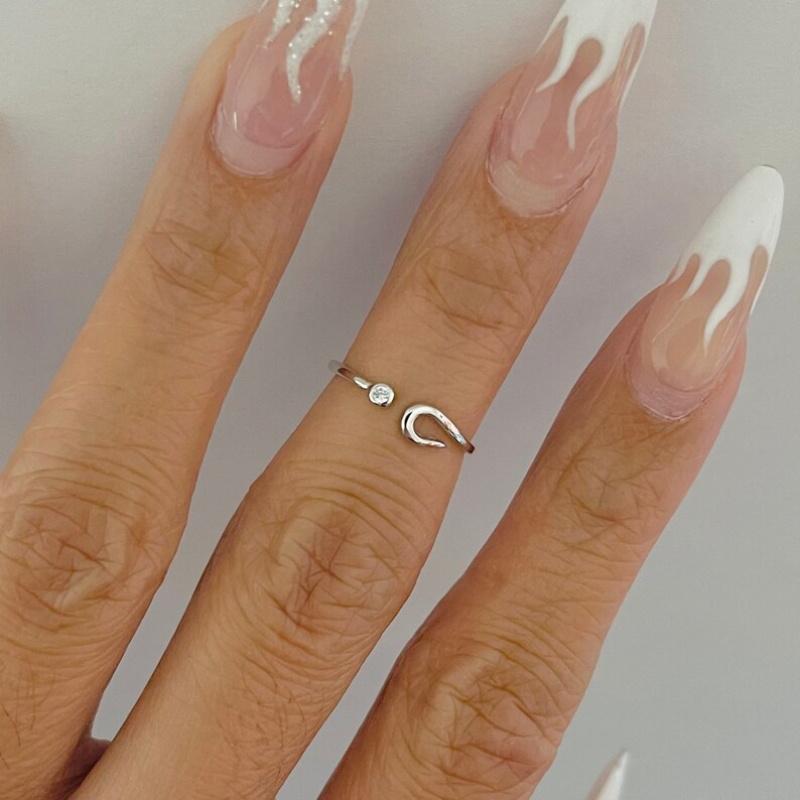 Модный полый дизайн с инкрустацией цирконом, экологически чистый медный материал, женское кольцо на пальце ноги, подарок на годовщину, украшения для пляжной вечеринки