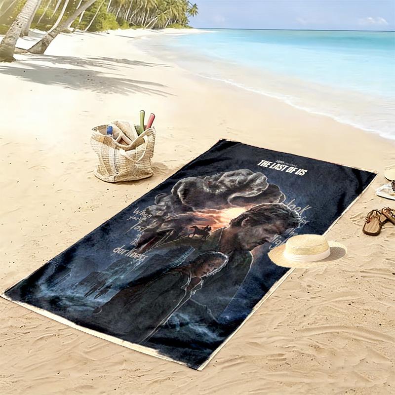 Survival Post-Apocalyptic World beach towel beach soft Outdoor pool towel quick-drying swim towel seaside Fashion Travel and vacation towels