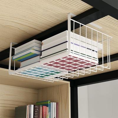 Многофункциональная перфорированная подвесная корзина для хранения вещей в ванной комнате, стеллаж для хранения, подвесная корзина с железным дном, подвесная проволочная корзина