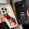 Известные футболисты C-CR7 Чехол для телефона для iPhone 17 16e 16 15 14 13 12 11 Air Pro Max Mini XR XS X Plus Мягкая задняя крышка из ТПУ