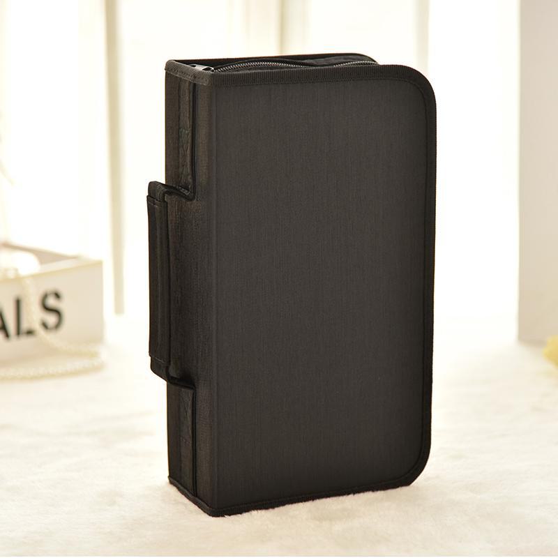 Сумка для хранения 128 CD/DVD Blu-ray дисков из мерсеризованной ткани