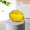 Cute Crystal Fruit Figurine Cartoon Desktop Fruit Ornaments Simulation Banana Ornaments  Kitchen