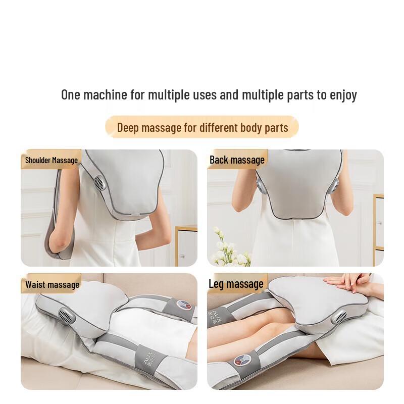 Aux Shoulder & Neck Massager with Heat and Percussion