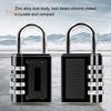 DIAM Heavy Duty 4 Digit Code Combination Lock Security Travel Luggage Metal Padlock
