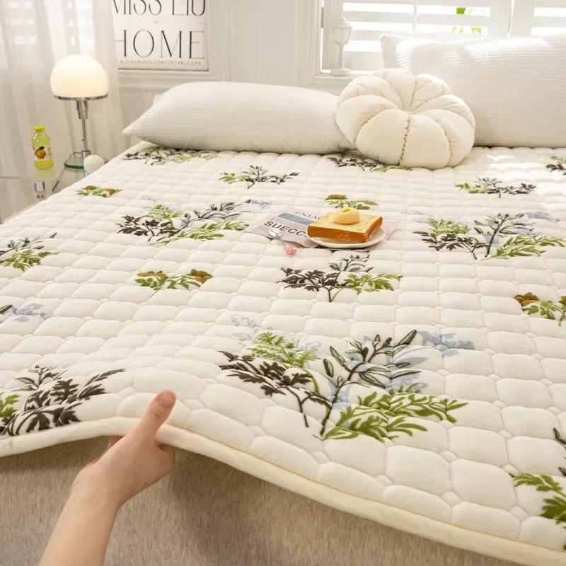 100% водонепроницаемые матрасы ультратонкий складной хлопковый матрас для кровати складной татами спальня отель для односпальной кровати двойной мульти двуспальная кровать размера «king-size»
