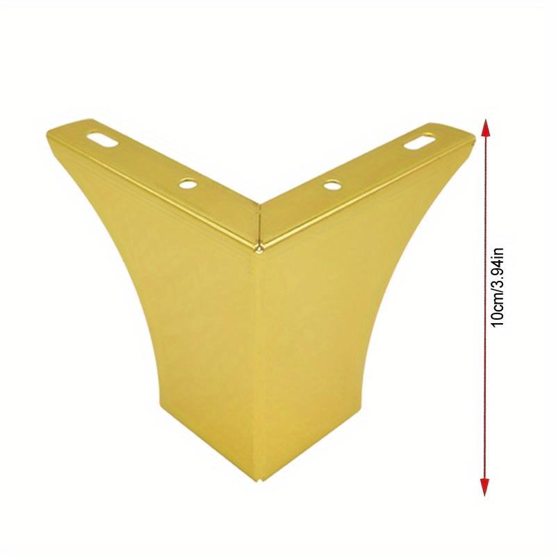 4 шт. Аксессуары для ножек мебели Мебельные ножки Металлический дизайн Замена мебельных ножек Ножки для дивана, журнального столика, шкафа, тумбы под ТВ