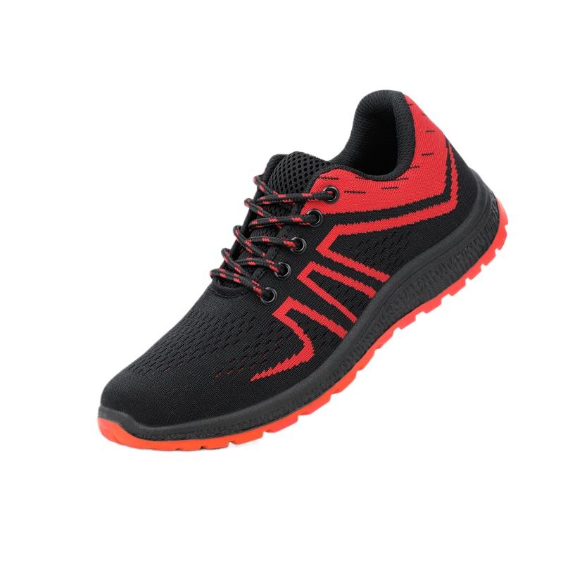 Обувь для страхования труда Мужская защитная обувь Противоударные и противопрокольные удобные защитные рабочие туфли со стальным носком