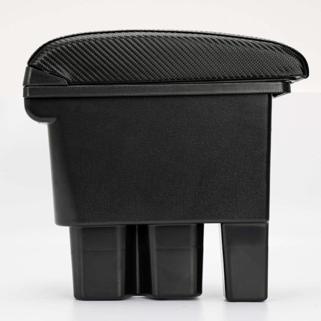 Кожаный подлокотник с рисунком из углеродного волокна для Suzuki Jimny JB64/JB74