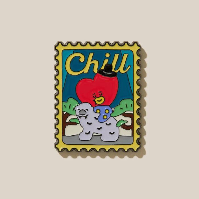 BT21 Металлический магнит 'Издание Сеул' (8 вариантов)