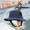 Wide Brim Foldable Outdoor Hiking Camping Fishing Hat Men And Women Upf50+ Surfing Sunscreen Fisherman Cap
