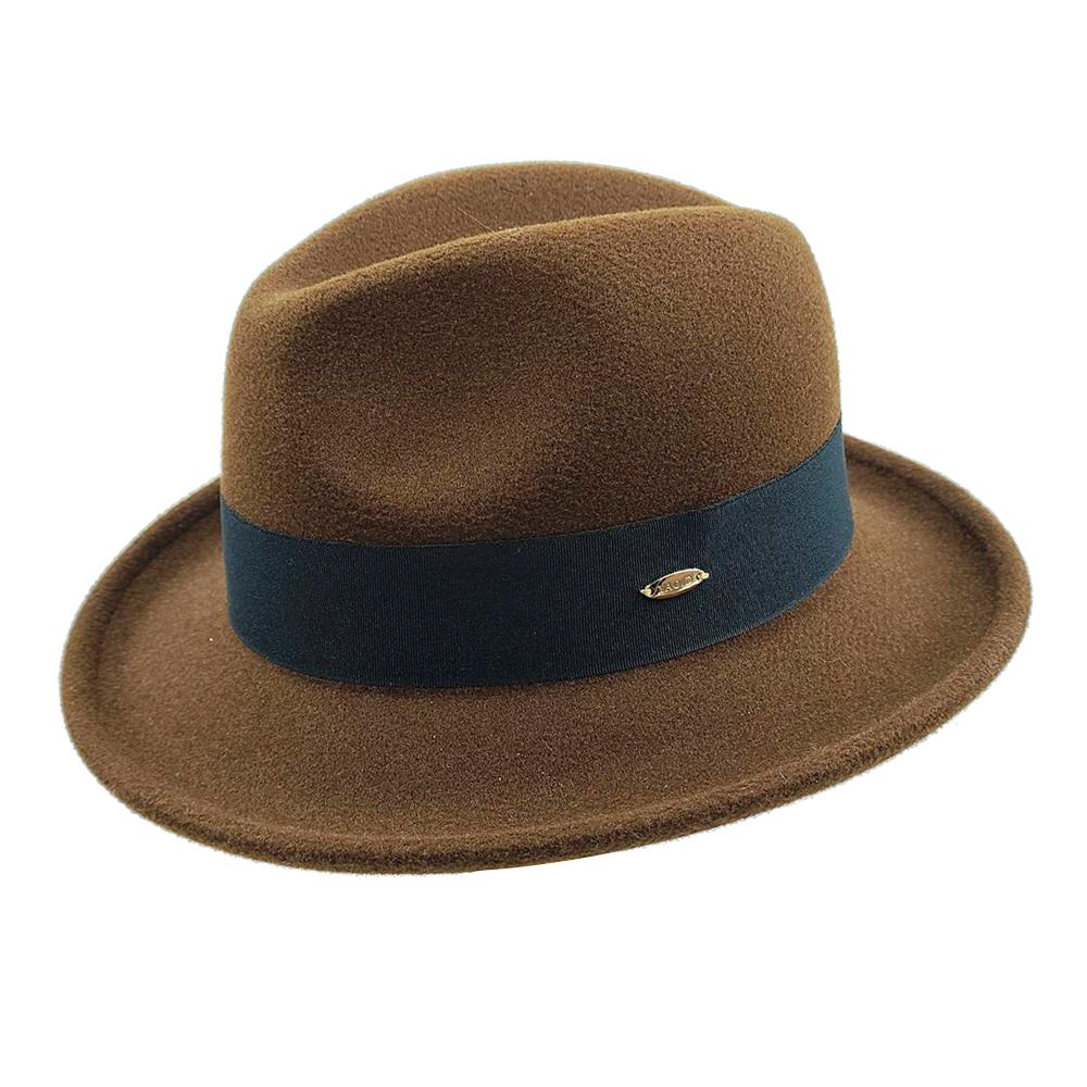 New Fedoras Hats Men'S Vintage Black Felt Wide Brim Jazz Hats Man For Men Women Fedora Gentleman Caps Jackson Hat