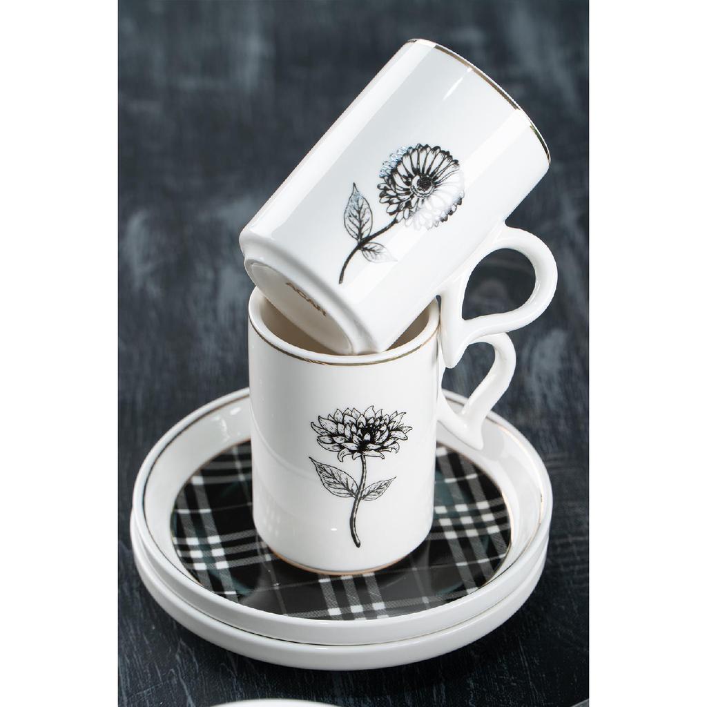 Набор из 6 кофейных чашек Octavia - 90 мл