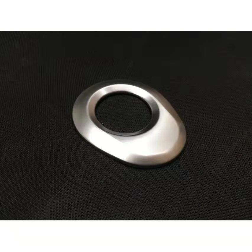 1 шт. Подходит для Nissan Qashqai J10 2008 2009 2010 2011 2012 Аксессуары ABS Серебряный ключ Система запуска зажигания Кольцо зажигания Отделка