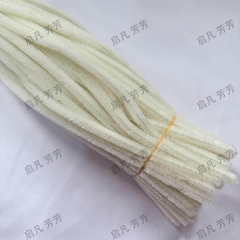 8mm Macaron Color Encrypted Twist Ties Chenille Stems for DIY Toys