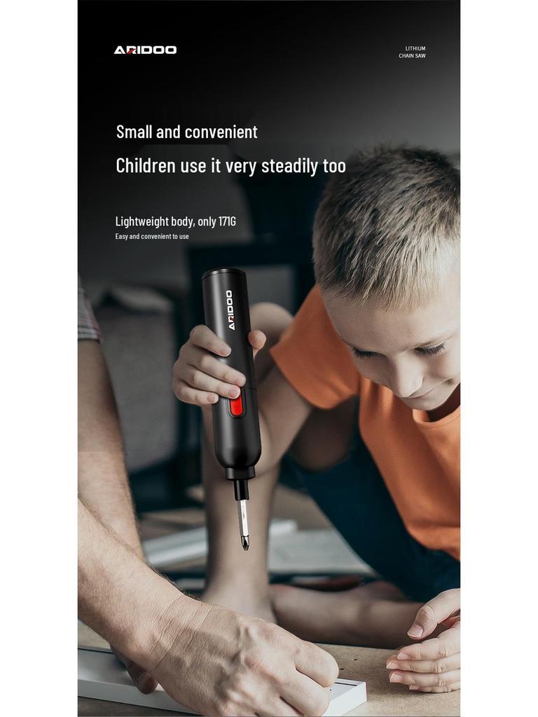 Немецкий аккумуляторный ручной автоматический электрический набор отверток - Маленький бытовой инструмент с литиевой батареей