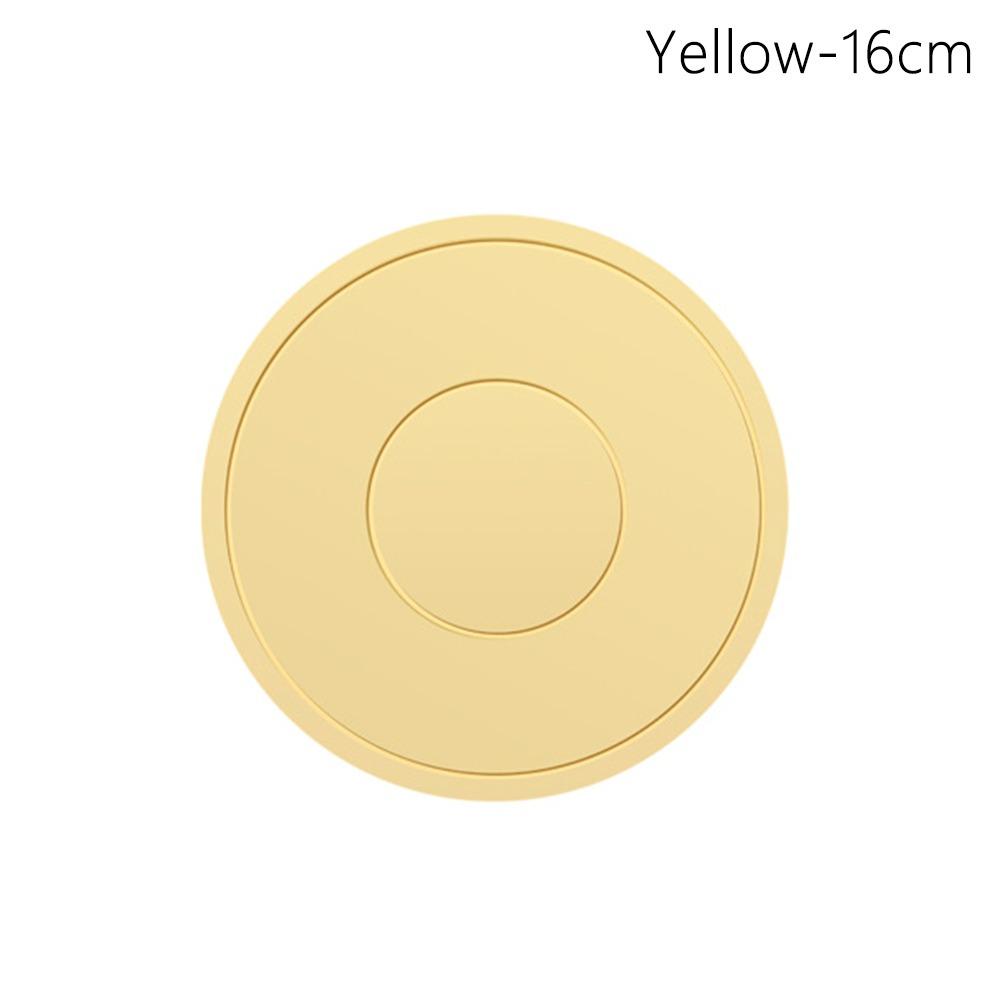 1Pcs Round Silicone Coaster High Temperature Resistant 16/22cm Insulation Pad Thickened Heat Insulation Mat Kitchen Tools