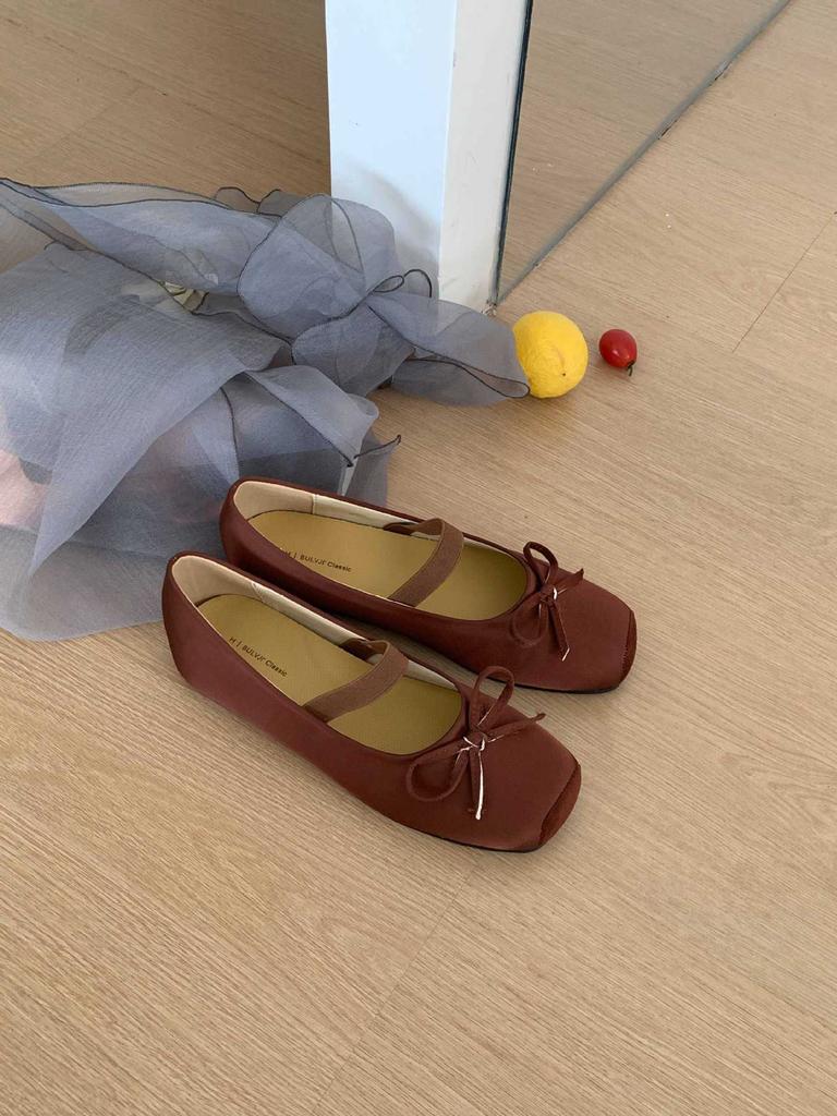 Women's 2cm Heel Bowknot Summer French Style Pumps - Elegant for Parties & Office