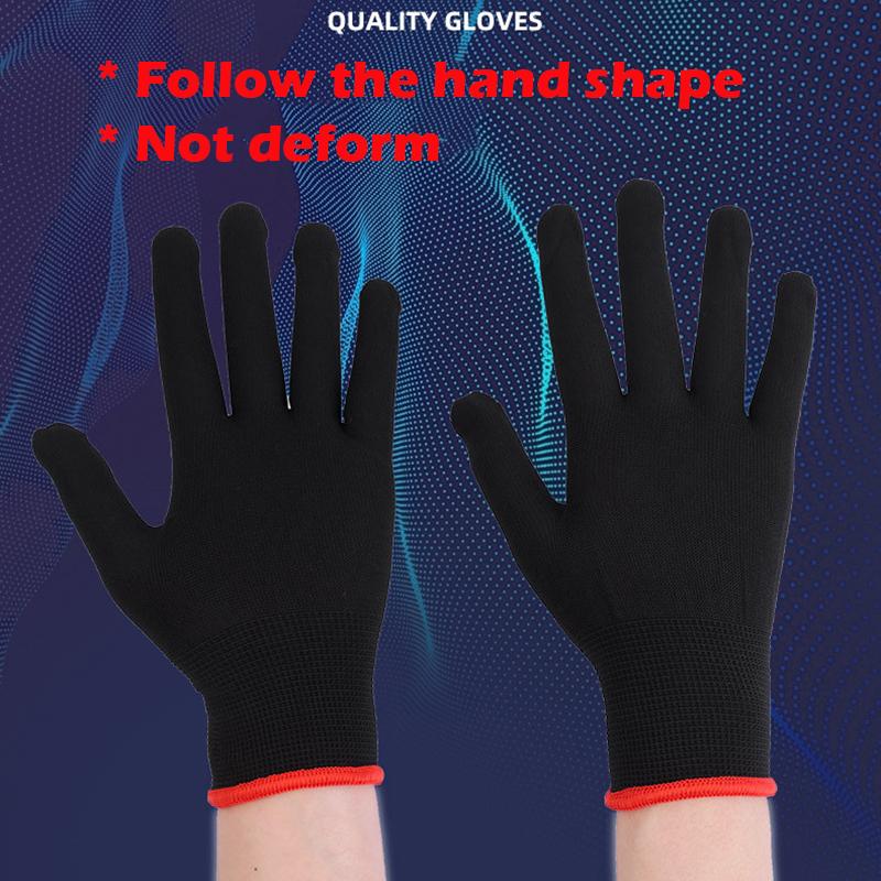 ALIWRAP 5/10Pairs Car Vinyl Wrap Gloves Anti-Static Window Tinting Film Install Gloves Fingertip Work Gloves Auto Wrapping Tools