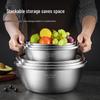 maxcook Миска для смешивания из нержавеющей стали 304