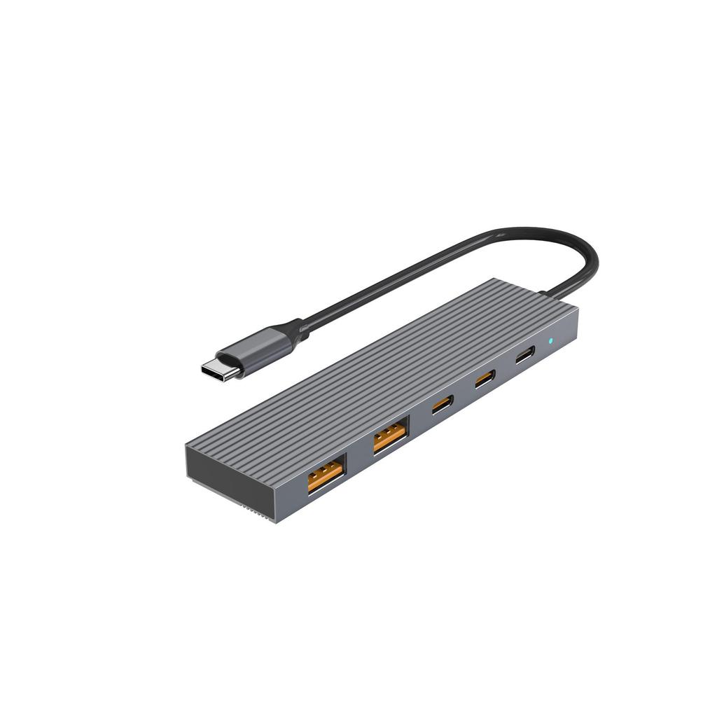 6-in-1 Type-C Expansion Dock with 10Gb High-Speed USB 3.2 Hub & PD Charging