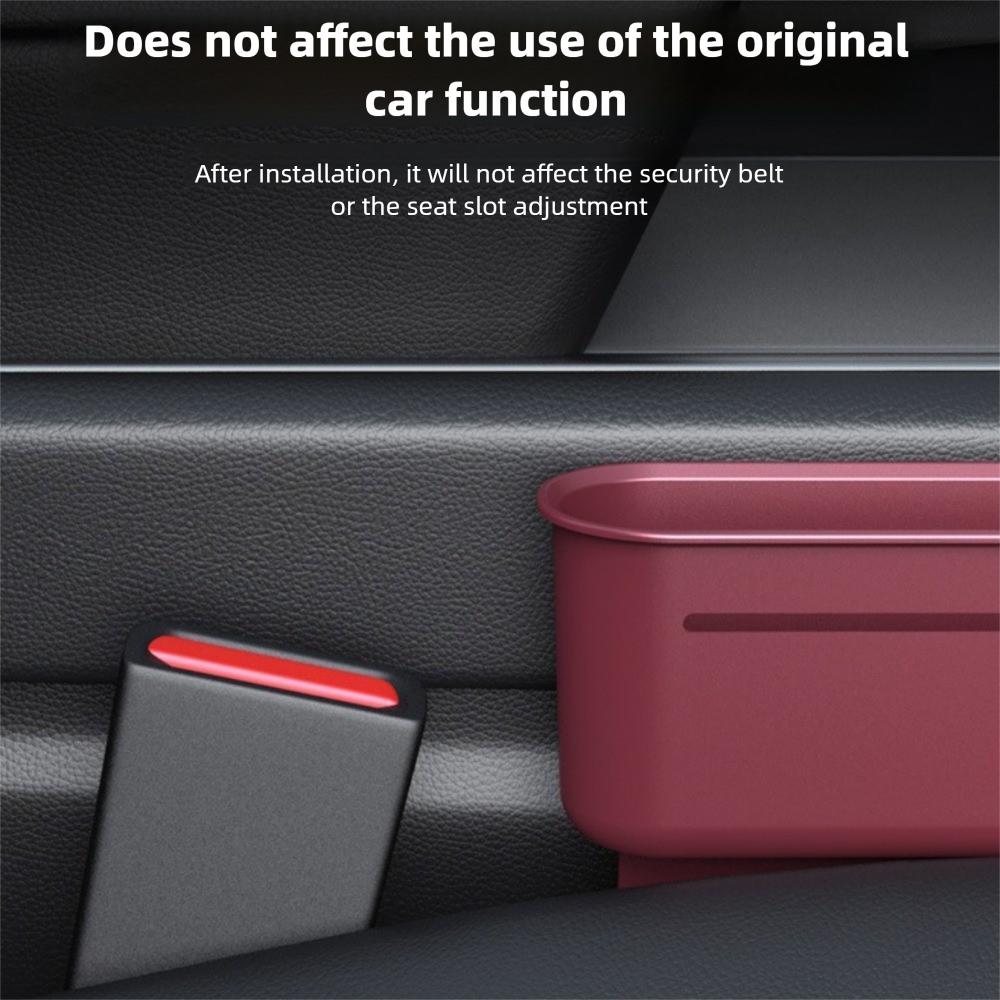 1/2pcs Scalable Car Seat Gap Storage Box Phone Key Organizer Car Interior Accessories Automotive