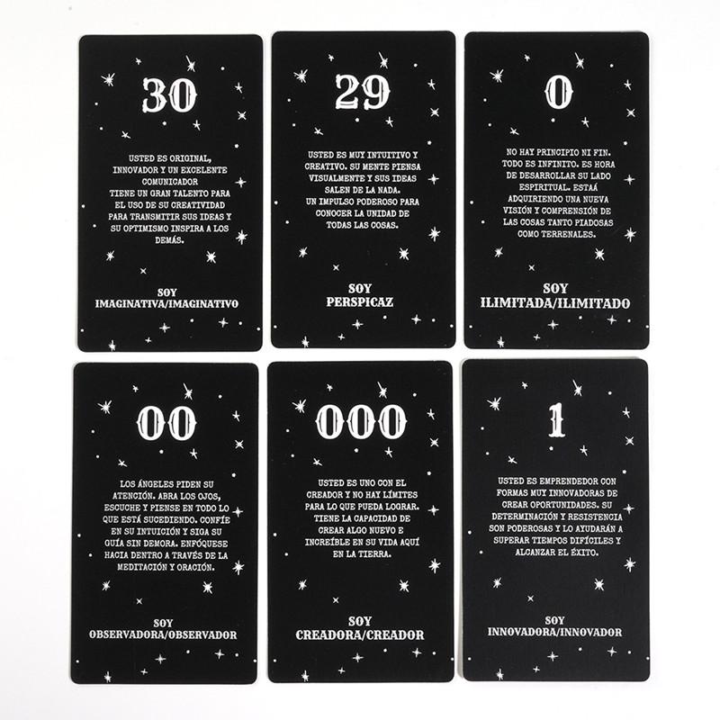 Испанский ангел число послания карты таро гадание 44 оракула карты судьба гадание колода таро семейная вечеринка настольная игра