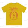 Tops  Cotton Fun Fashion Frank Zappa Zappa For President Unisexs and Womens Tshirts  Short sleeved fun print