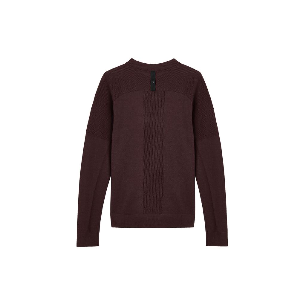 Nike Crew Neck Pullover Raglan Long Sleeve Sweatshirt Men Sweatshirt Brown Red CU9783-652
