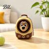 Stress Relief Gadgets Animal Backpack Clicker Fidget Toy, Dog Cat Penguin Parrot Office Desk Toys Finger Clicker, Handbag Decorative Accessory