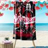 Custom Bayer Leverkusen Print Beach Towel, Large Soft Quick Dry Towel for Beach Camping Swimming