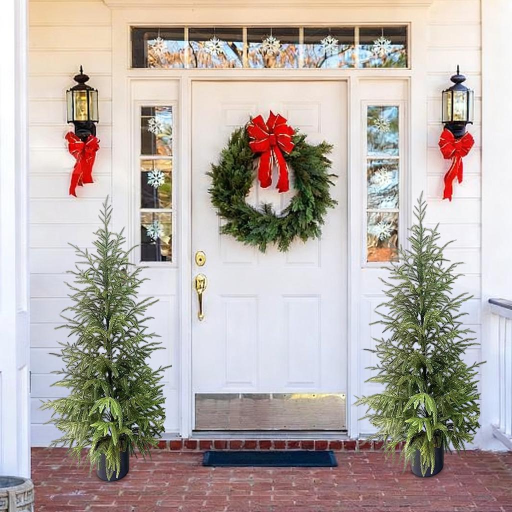 CM Норфолк Рождественская елка Украшение рождественской елки на входную дверь Рождественское украшение для гостиной