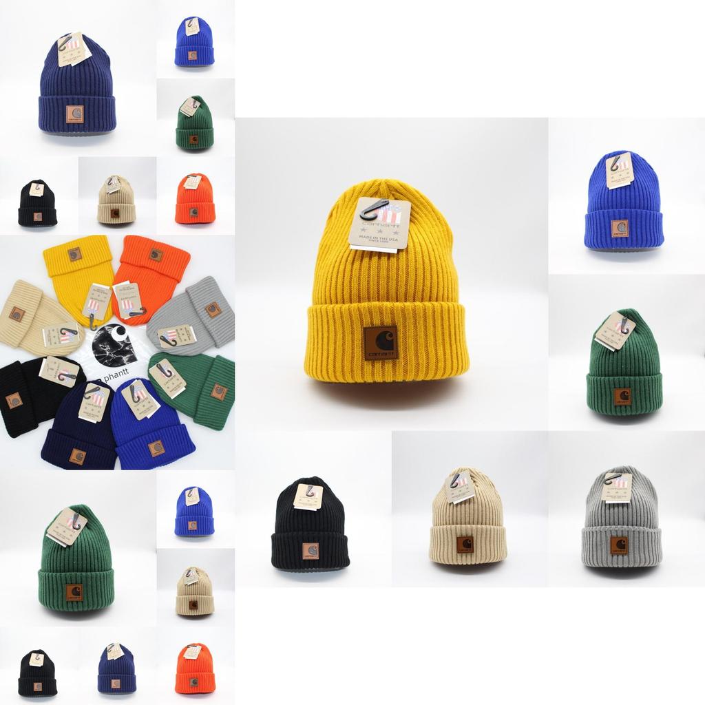 Cozy Fashionable Striped Knitted Hat For Men And Women Autumn Winter Beanie Ideal For Outdoor Skiing In Vibrant Colors Like Yellow And Green