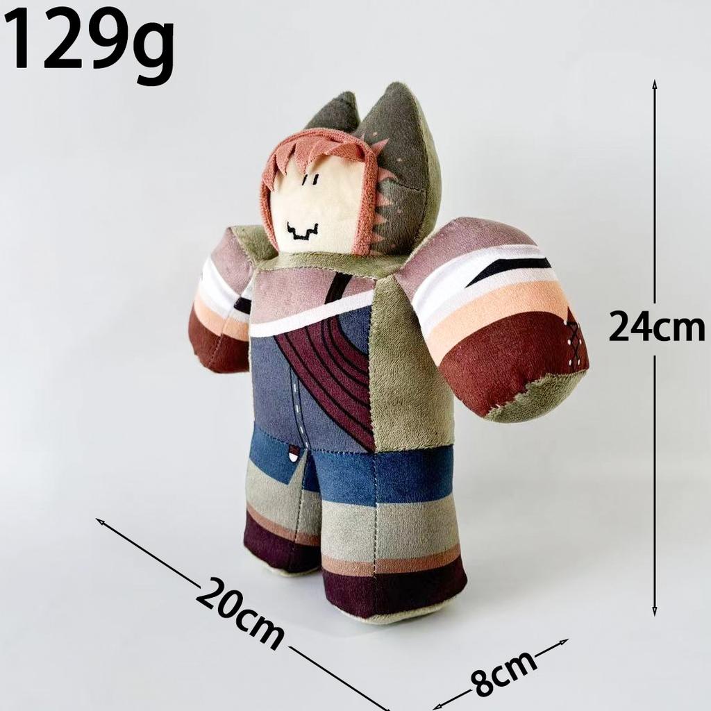 Roblox Plush Doll Figure Toy, The Forge Collectible Soft Stuffed Animal, Cute Gift for Fans, 30cm
