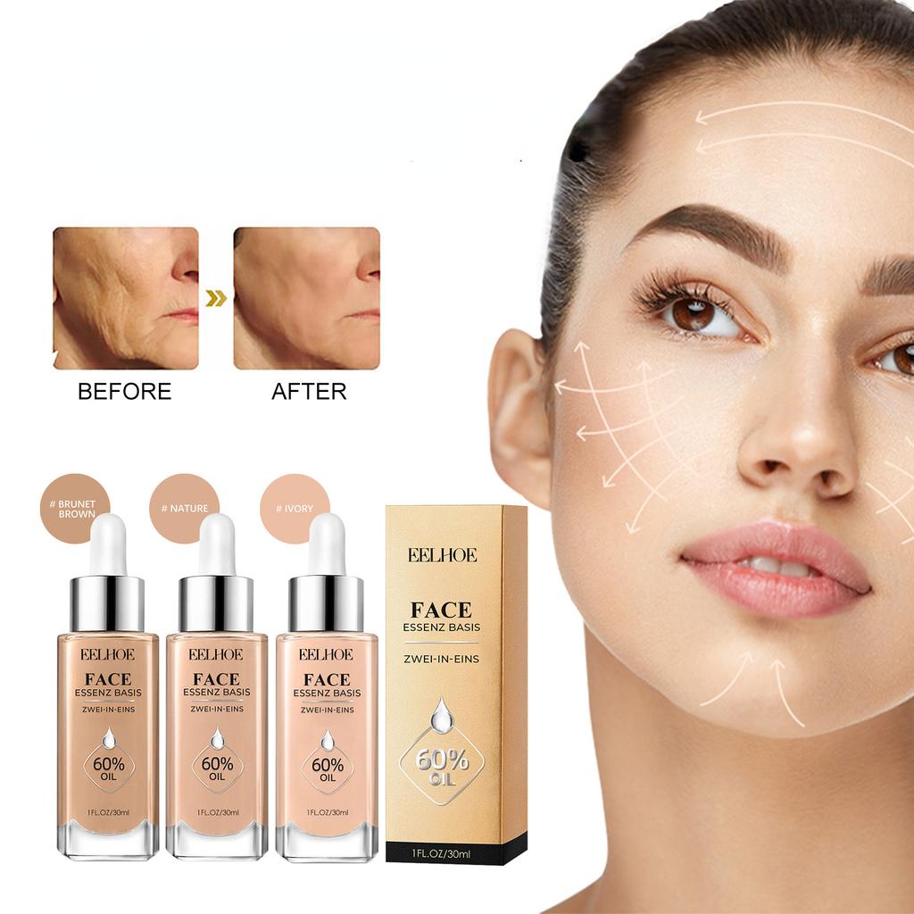 Flawless Liquid Foundation, Long-Lasting and Peel-Proof Facial Makeup