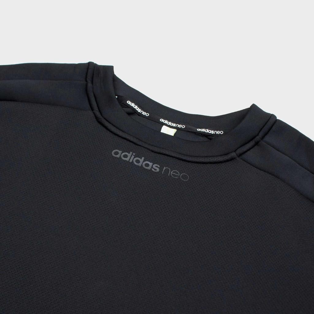 Adidas Нео однотонная спортивная повседневная толстовка с длинным рукавом женская толстовка с капюшоном черная CD4083